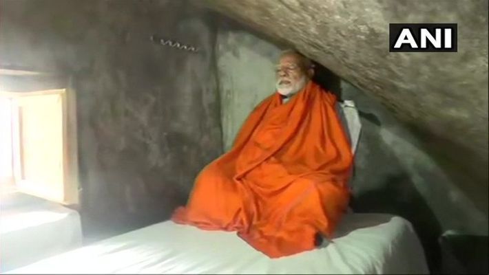 लोकसभा चुनावको प्रचार प्रसार सकिएपछि मोदी गुफा पसे पछी !