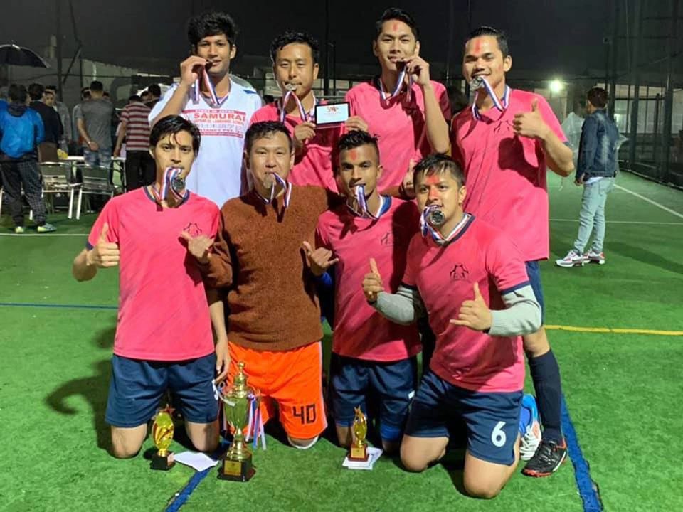 प्रथम चिवा कपको उपाधि ब्लु–रे–लाई