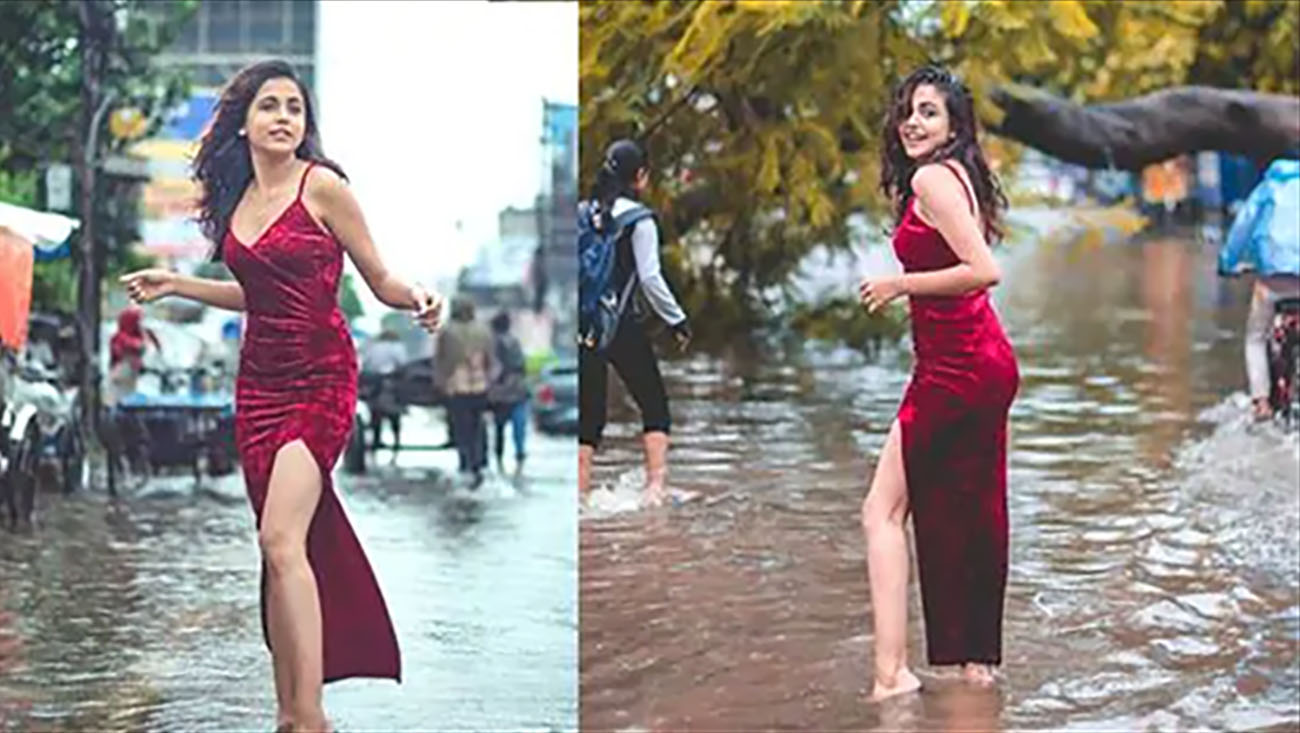 पानीमा भिज्दै यी मोडलले गराइन् फोटोशूट, भइन् ट्रोलको शिकार (तस्वीरसहित)