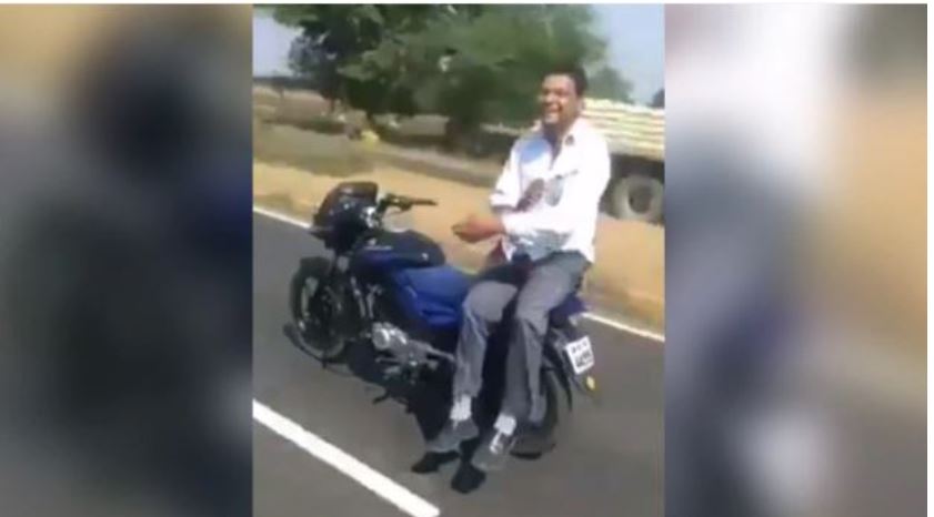 ट्राफिकबाट बच्न यी चालकले गरे खतरनाक ड्राइभीङ (भिडियोसहित)