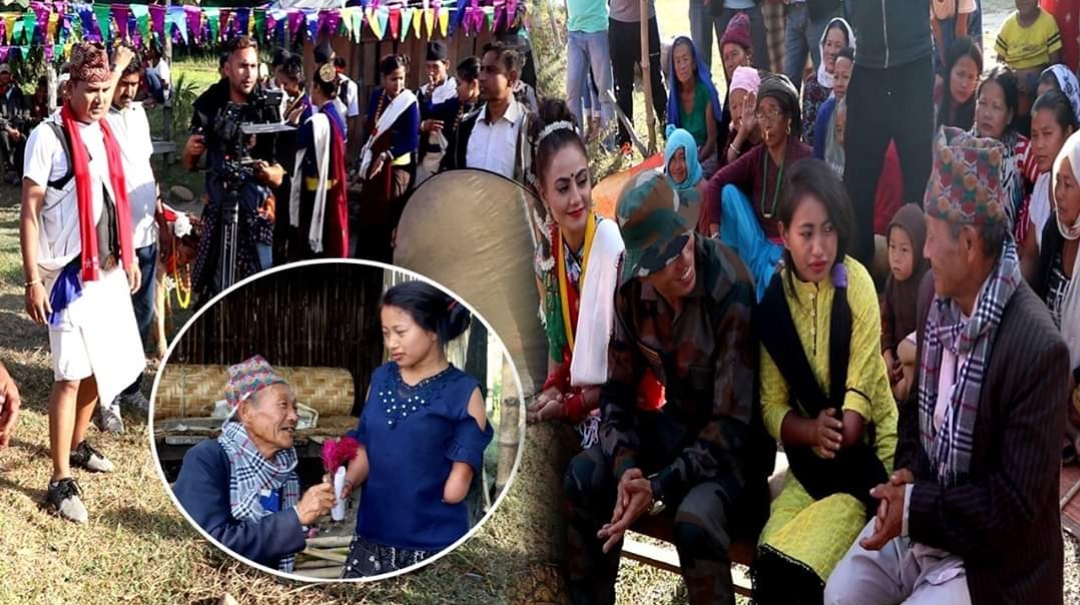 भाइ’रल जोडीले खेले रमाइलो म्युजि’क भिडियो , हेर्नुहोस बाजेले शुटिं’गमा सबैलाई हसाएर भुतुक्कै बनाए-हेर्नुहोस् (भिडियो सहित)
