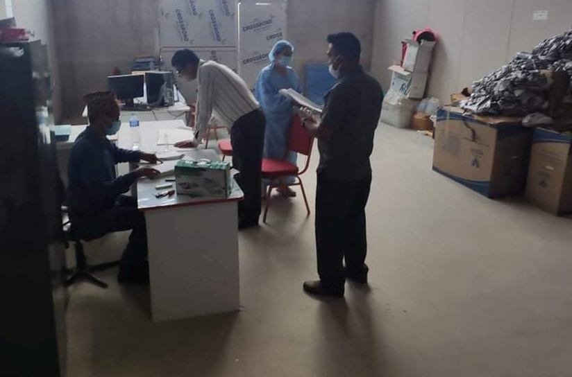 भरतपुर कोरोना विशेष अस्पतालमा अख्तियारको छापा