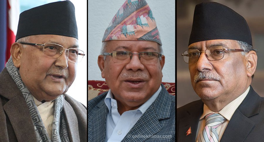ओली, प्रचण्ड र नेपालबीच छलफल हुदै, के आउदै निष्कर्ष ?