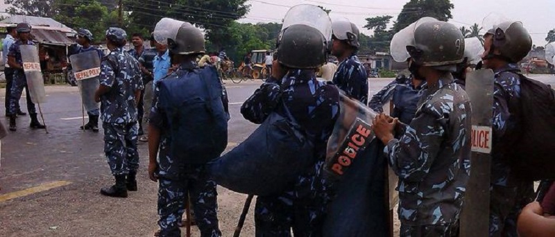नेपालगञ्जमा प्रहरी र व्यापारीबीच झडप