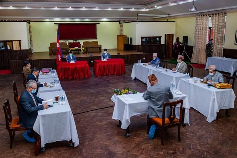 आइतवारसम्मका लागि स्थगित भयो नेकपा सचिवालय बैठक