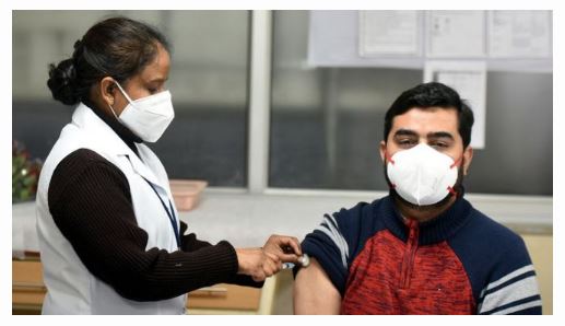 भारतमा पहिलो दिन झण्डै दुई लाख जनाले कोरोना विरुद्धको खोप पाए