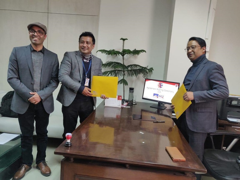 स्मार्ट च्वाइस टेक्नोलोजी र ग्लोबल आइएमई बैंकबीच सेवा सञ्चालन सम्बन्धमा सम्झौता