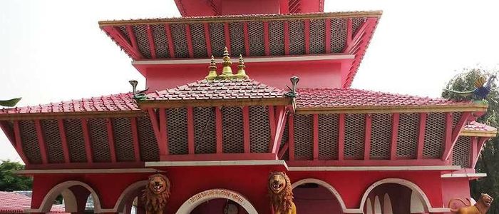 राजदेवी मन्दिर परिसरमा धर्मशाला बन्ने