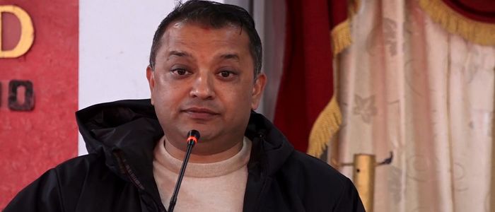 गगन थापाको आक्रोश :‘केपी ओली झुट प्रधानमन्त्री’