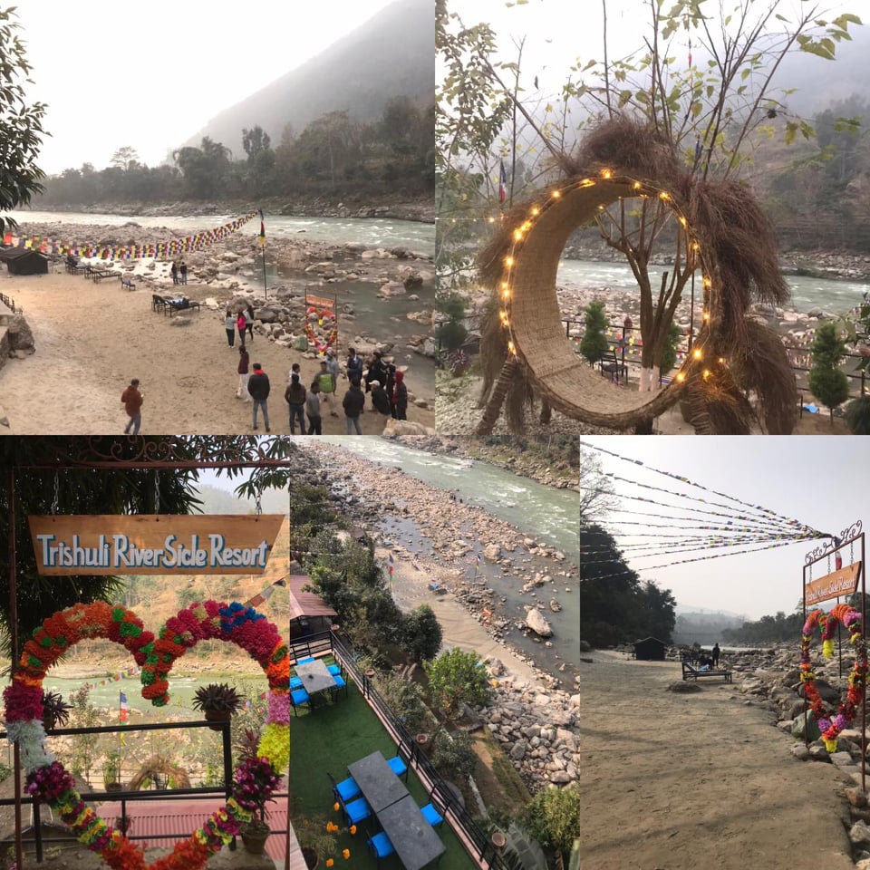 काठमाडौँ नजिकैको सस्ताे गन्तव्य : त्रिशूली रिभरसाइड रिसोर्ट