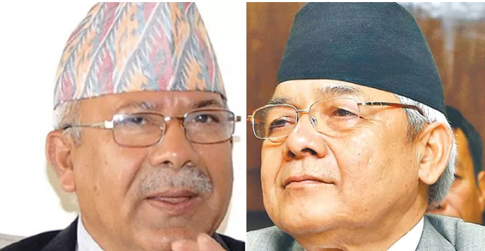ओलीले बोलाएको बैठक छाडेर, माधव नेपाल वामदेव भेट्दै