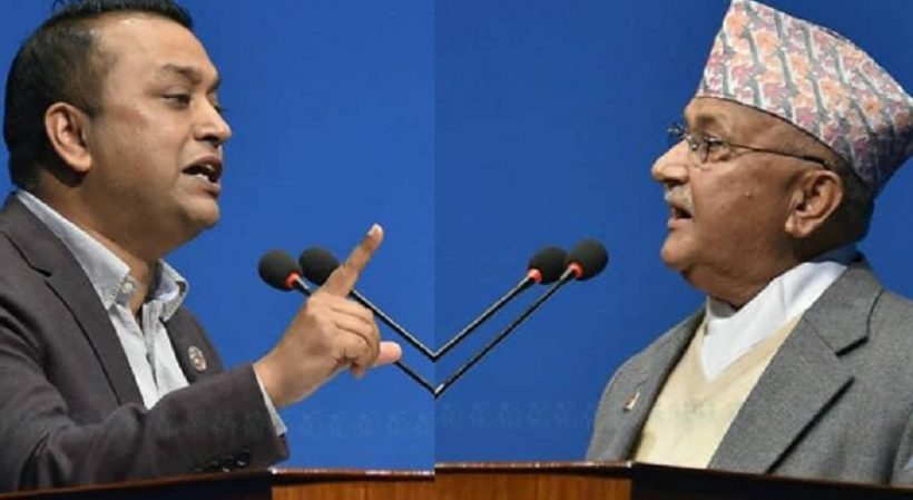 खोप प्रकरण बारे गगन थापाले प्रम ओली लाई लगाए यस्तो आरोप