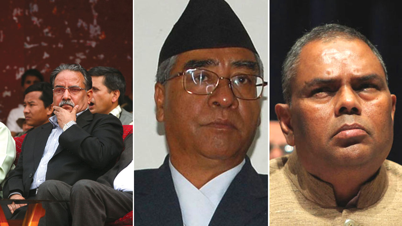 नयाँ प्रधानमन्त्री नियुक्त गर्ने प्रक्रिया प्रारम्भ गर्न राष्ट्रपतिलाई तीन दलको आह्वान(पत्र सहित )
