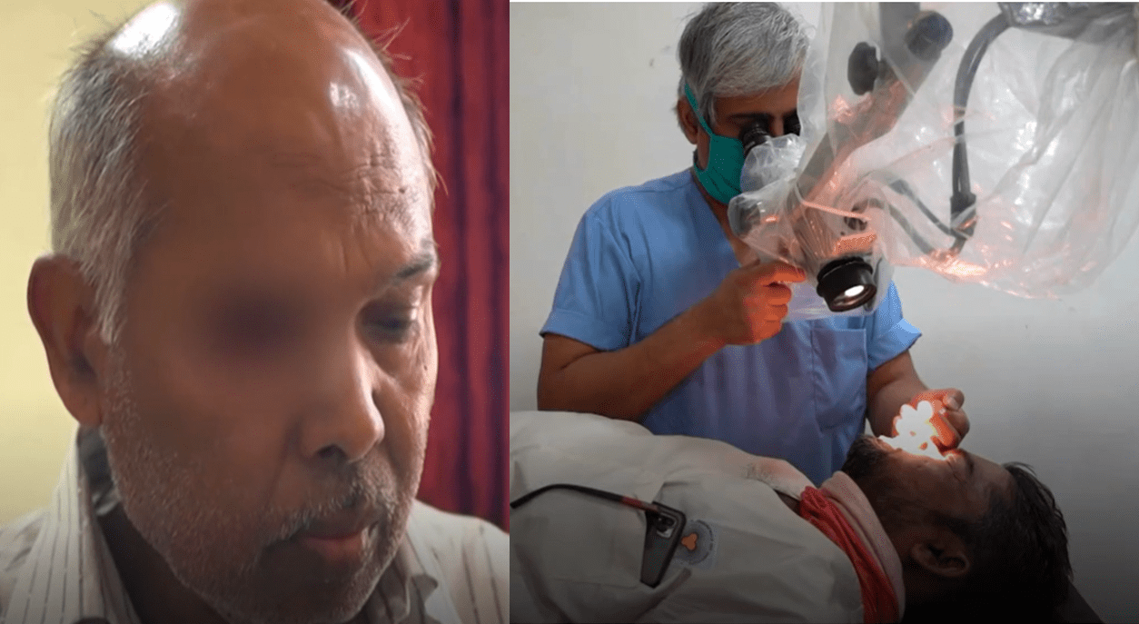 कालो ढुसीबाट बचेका यी व्यक्ति जसले आफ्नो जिबन बचाउन ‘आँखा का ट्नै पर्ने बताए’ (भिडियो सहित)