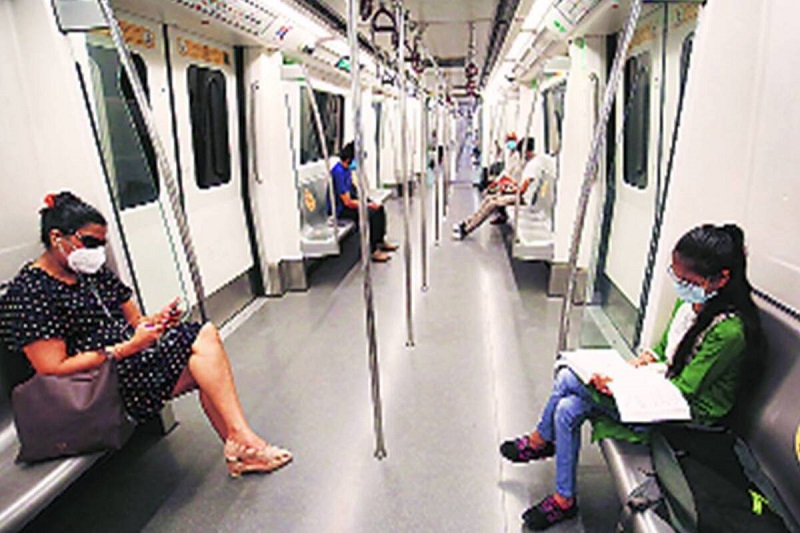 दिल्लीमा आजदेखि पूर्ण क्षमतामा मेट्रो रेल र सार्वजनिक बस चल्ने