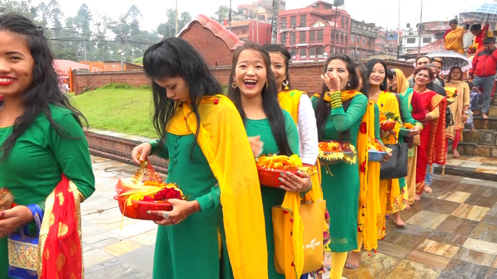 साउनमा यसकारण लगाइन्छ हरियो पहिरन