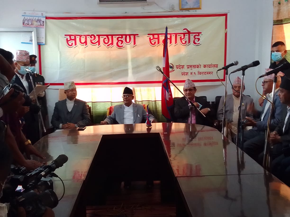 शेरधन राईद्वारा राजीनामा, भीम आचार्य नयाँ मुख्यमन्त्री नियुक्त