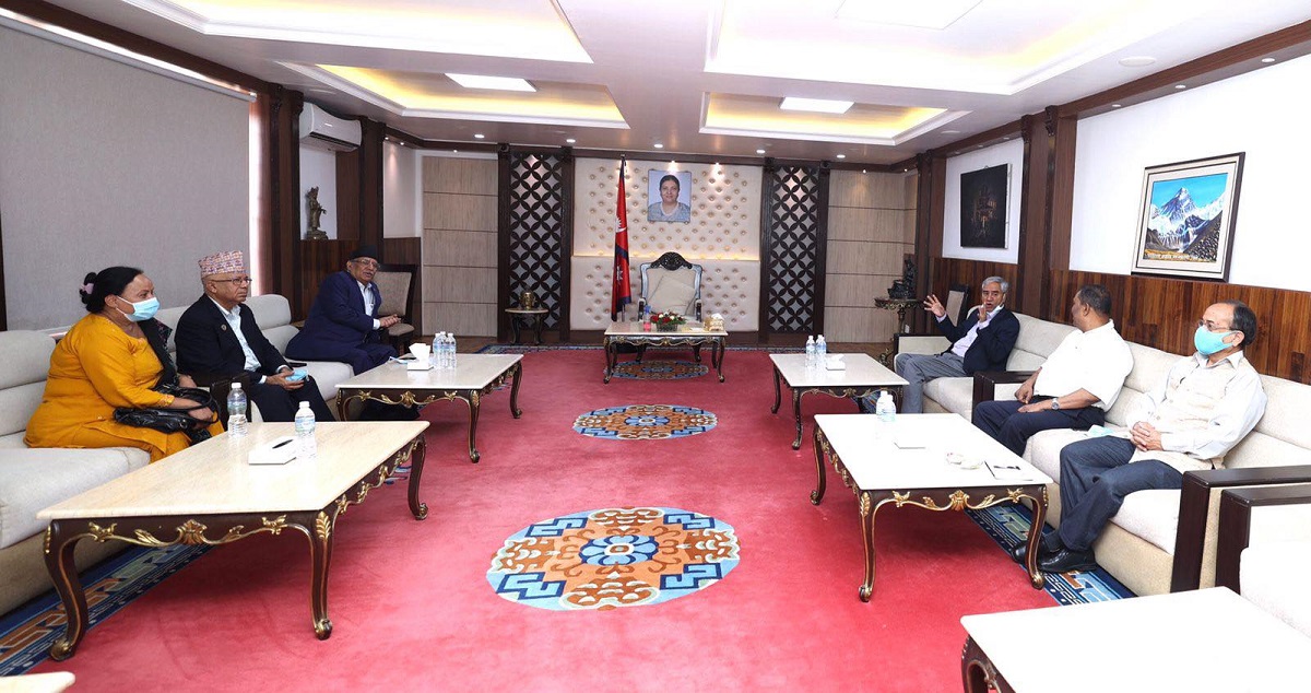 बालुवाटारमा सत्तारूढ गठबन्धन बैठक: मन्त्रिपरिषदलाई छिट्टै पूर्णता दिने तयारी