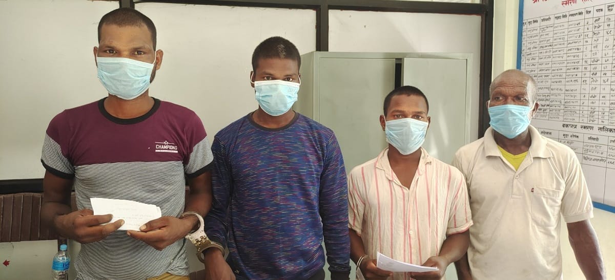 झापामा महिलाको शरीर टुक्रा-टुक्रा पारेर खोलामा फालियो, ४ जना पक्राउ