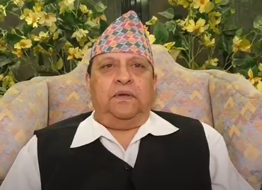दसैँमा पूर्वराजाको भिडियो सन्देश