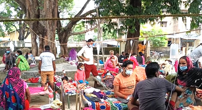 कपिलवस्तुमा ४ सय ६१ झाडापखालाका बिरामी अस्पतालमा
