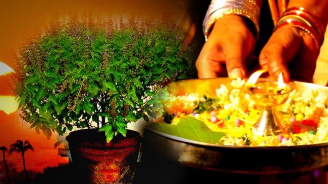 कार्तिक स्नान, आकाशदीप दान, तुलसीको विशेष पूजा सुरू