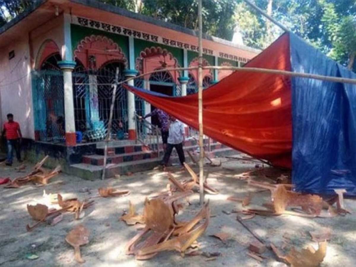 बंगलादेशमा फेरी अर्को हिन्दू मन्दिर तोडफोड, मुसलमानको ज्यादतीबिरुद्ध भोक हड्ताल घोषणा