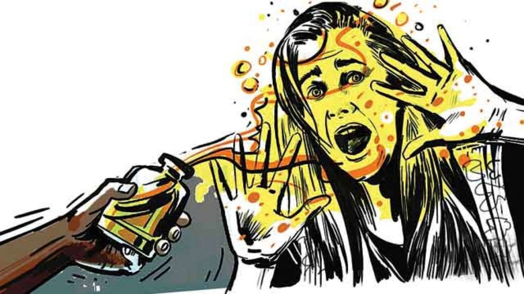 सोलुखुम्बुमा बुवाले गरे छोराछोरीमाथि एसिड आक्रमण