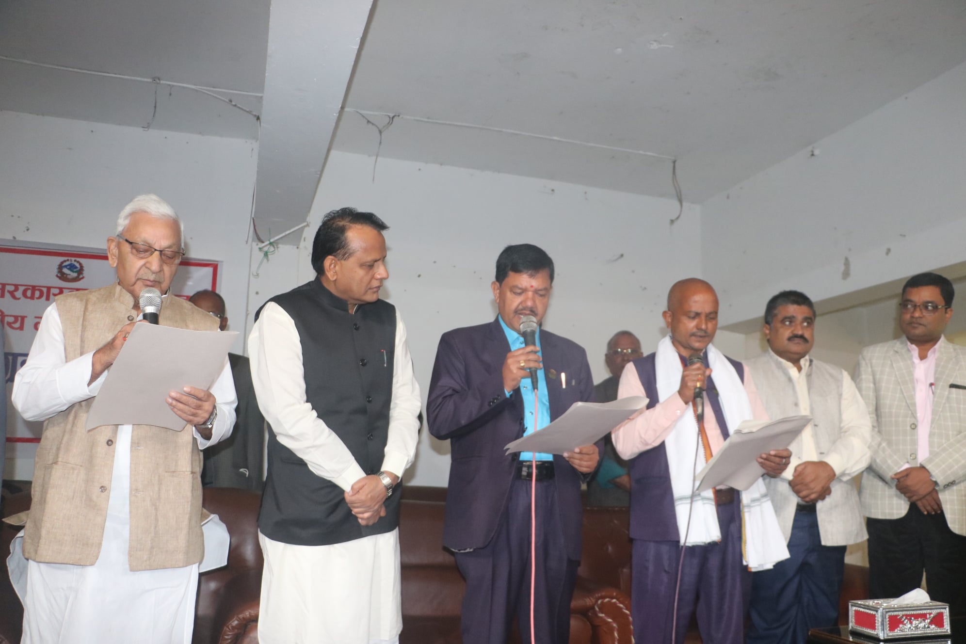 प्रदेश-२ का नवनियुक्त दुई मन्त्रीद्वारा शपथ ग्रहण