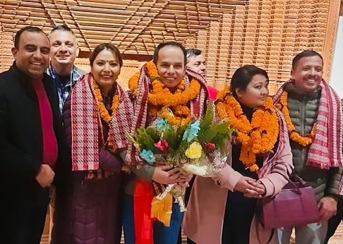 नाडाको अध्यक्षमा ध्रुव थापा विजयी