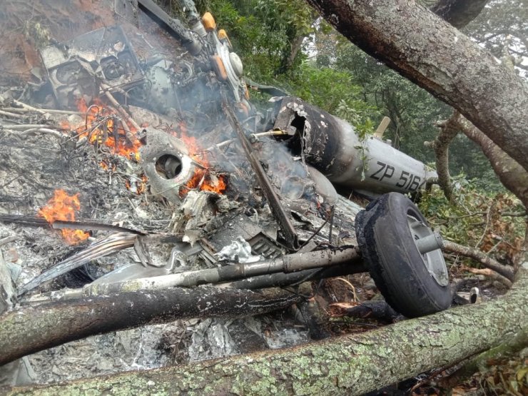भारतमा सेनाको हेलिकप्टर दुर्घटना : १३ जनाको मृत्यु