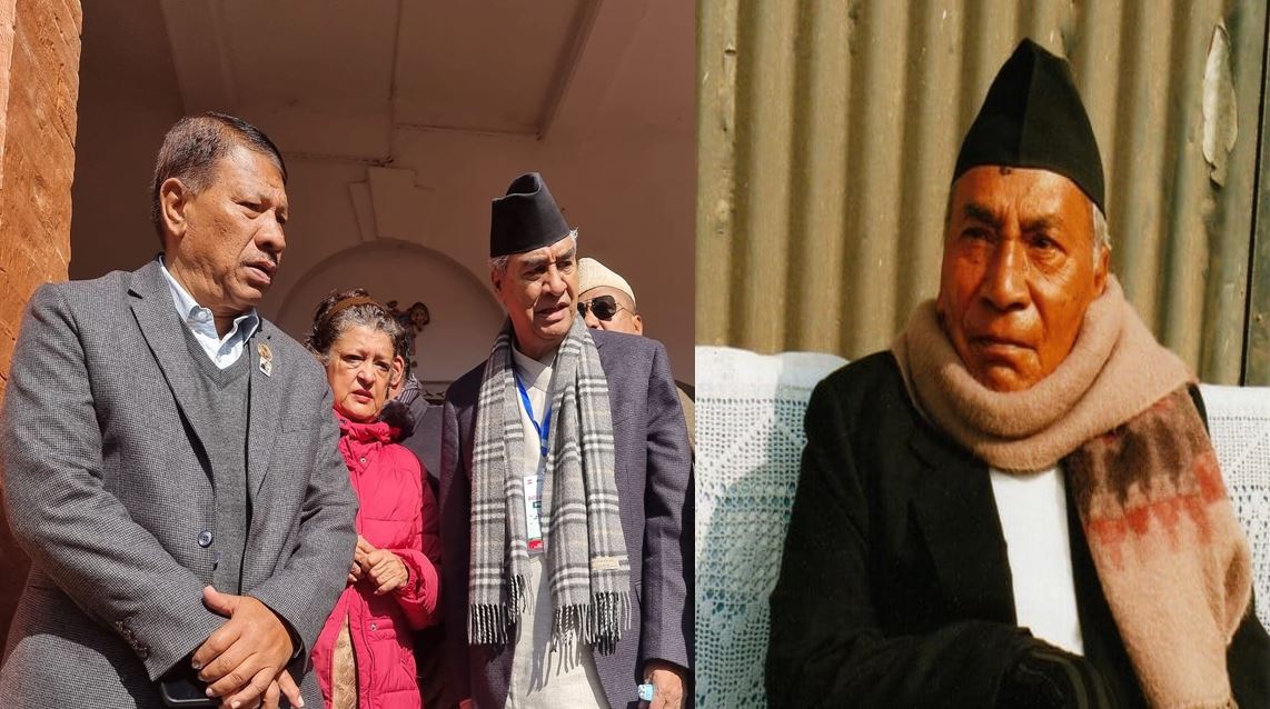 प्रकाशमानले देउवालाई समर्थन गरेपछि, कांग्रेसका कार्यकर्ताले भने, ‘बाबु गणेशमान सिंहको इज्जत छोराले माटोमा मिसाए’