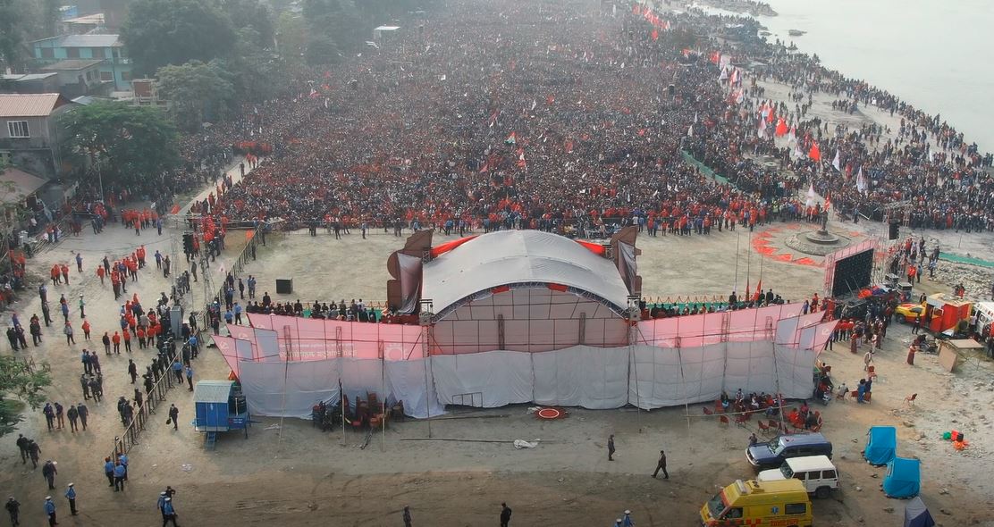 सौराहाका व्यवसायी भन्छन्– ‘एमालेका प्रतिनिधिको हार्दिकता र व्यवहार गजब लाग्यो’