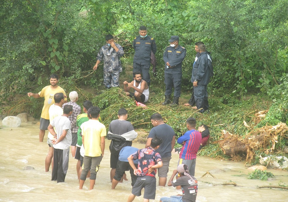 माछा मार्न खोलामा गएका १६ वर्षीय अमृतको करेन्ट लागेर मृ'त्यु