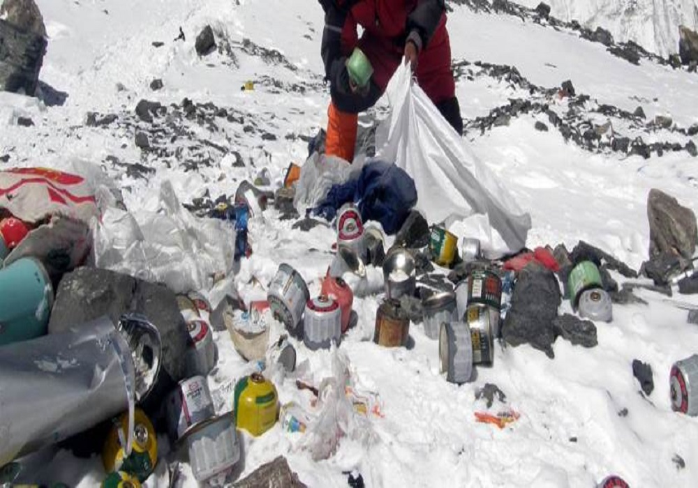 हिमाली क्षेत्रमा प्लास्टिकजन्य प्रदूषण बढ्यो