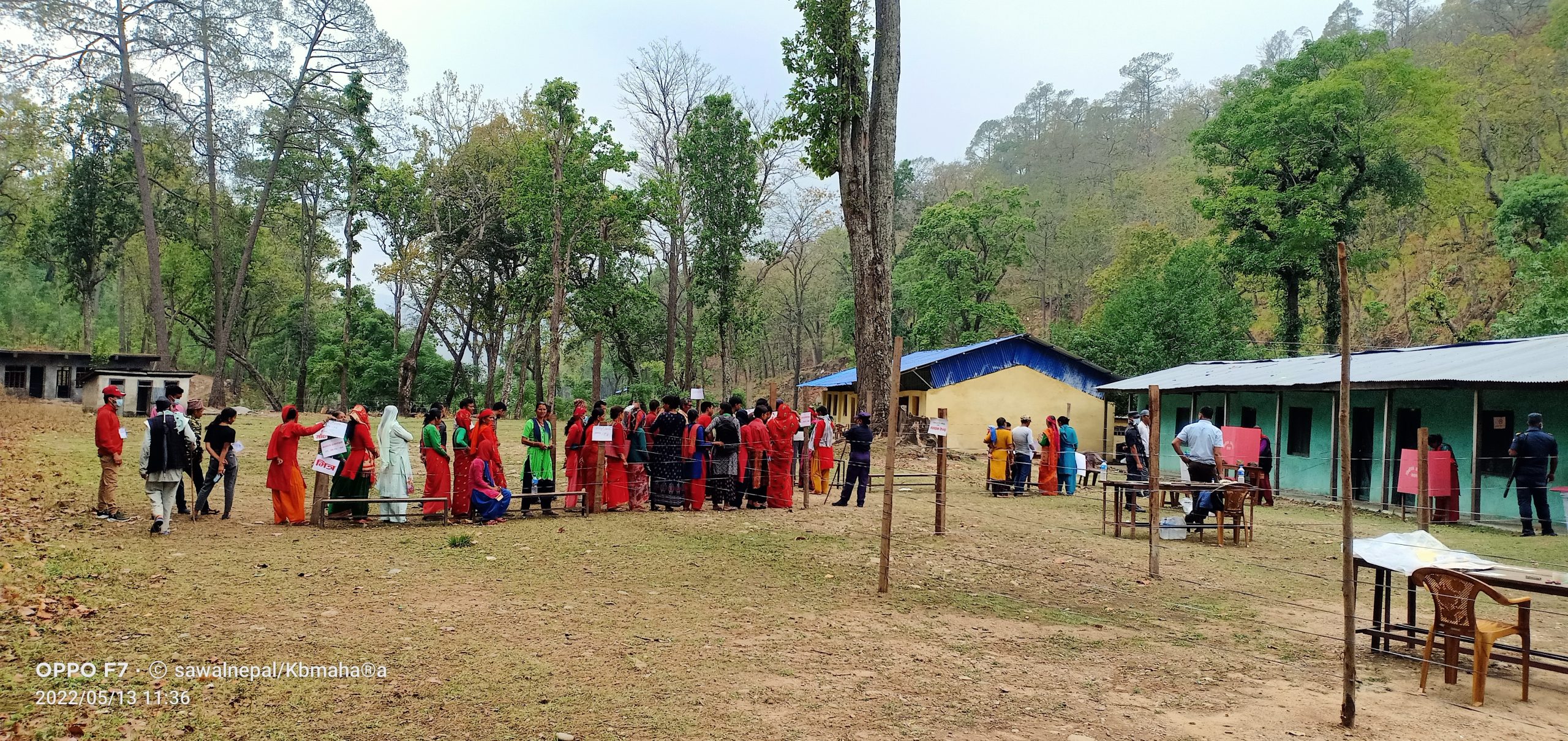 चुरेको शान्तिनगर मतदान केन्द्रको -ताजा अपडेट