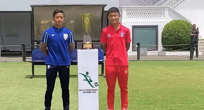 साफ यु-१७ फुटबलको फाइनलमा नेपाल ४-० ले पराजित, उपाधि यात्रामा भारत फेरि बन्यो बाधक