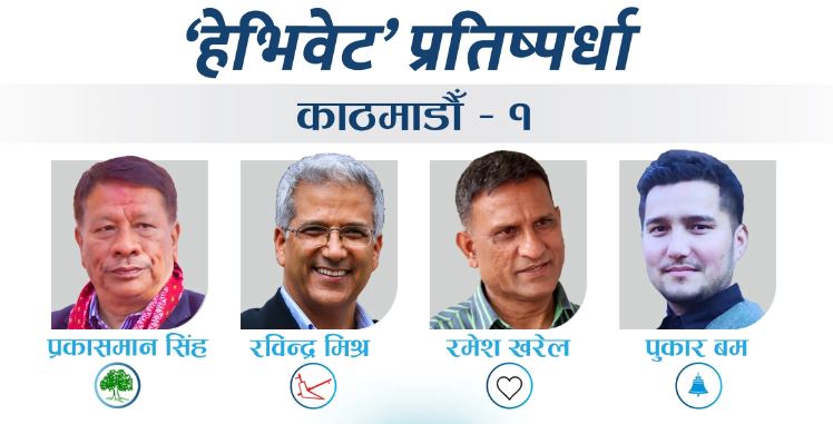 काठमाडौँ निर्वाचन क्षेत्र नं १ मा नेपाली कांग्रेसका प्रकाशमान सिंहको प्रारम्भिक अग्रता कायमै छ ।