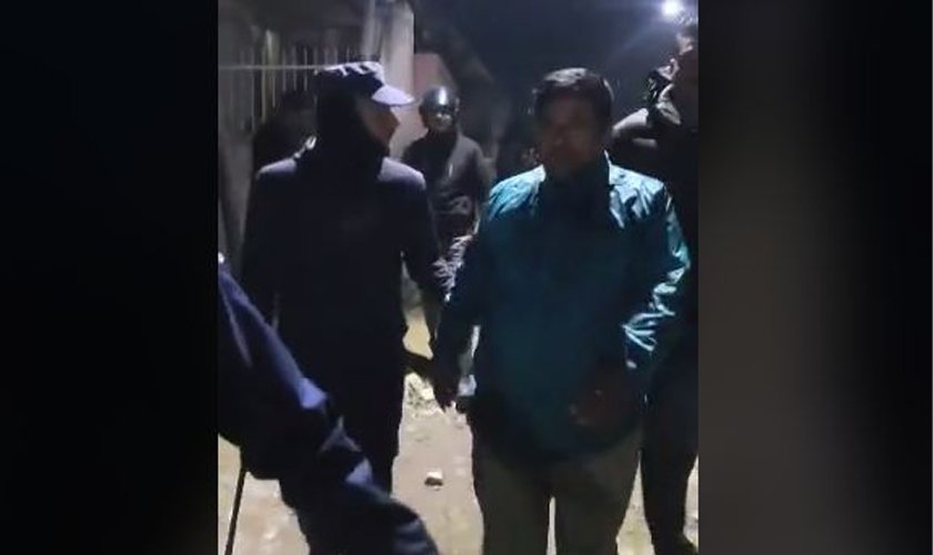 पैसा बाँडेको आरोपमा काठमाडौं–५ का प्रदेशसभाका एमाले उम्मेदवार प्रहरीको नियनत्रणमा