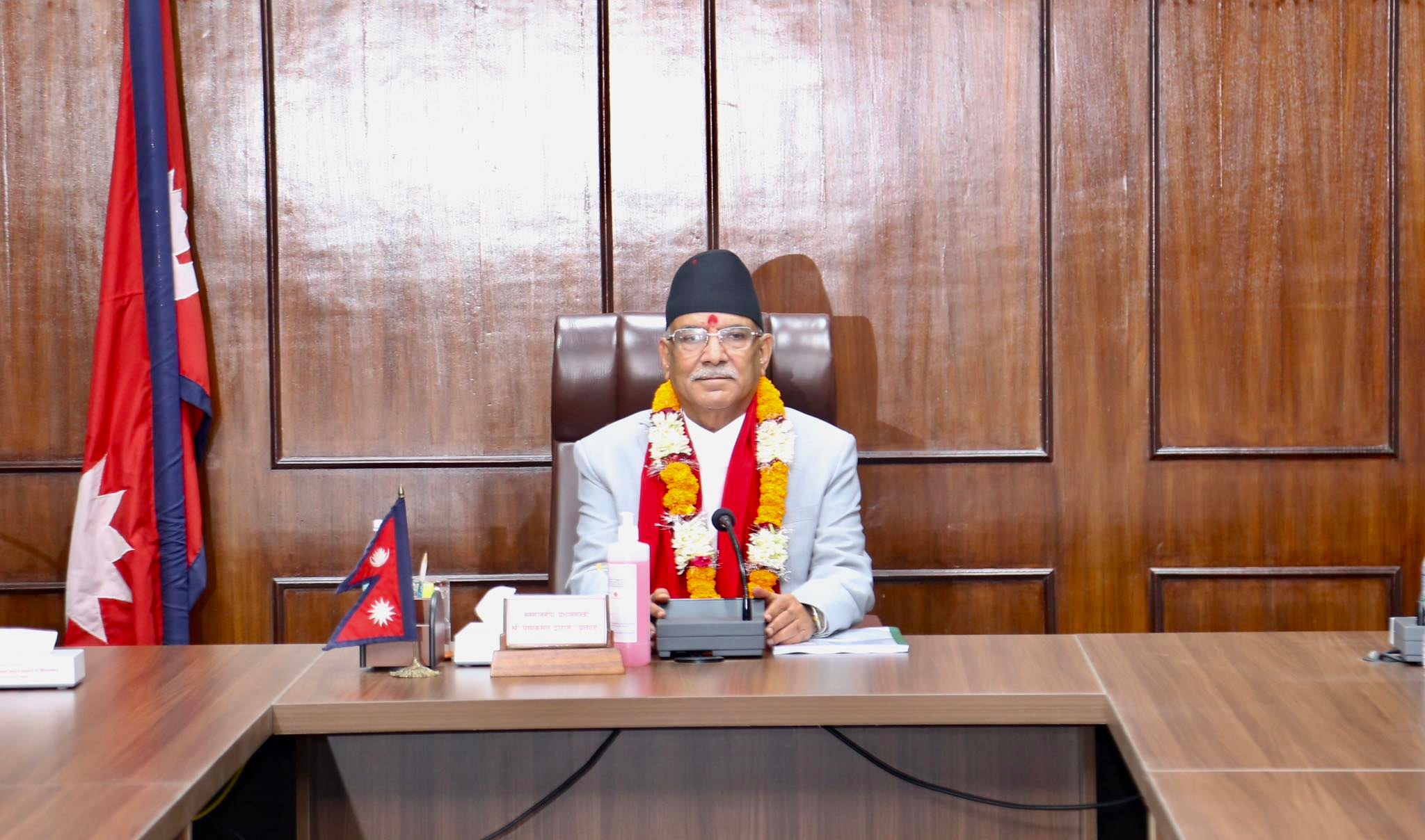 कम्बोडिया आगलागीमा निराकरको निधनप्रति प्रधानमन्त्री प्रचण्डद्वारा दुःख व्यक्त