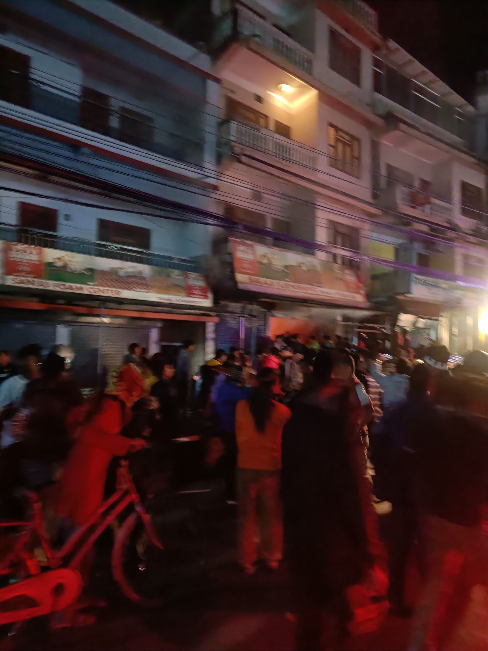 दमकमा फर्निचर लाइनमा आगलागी