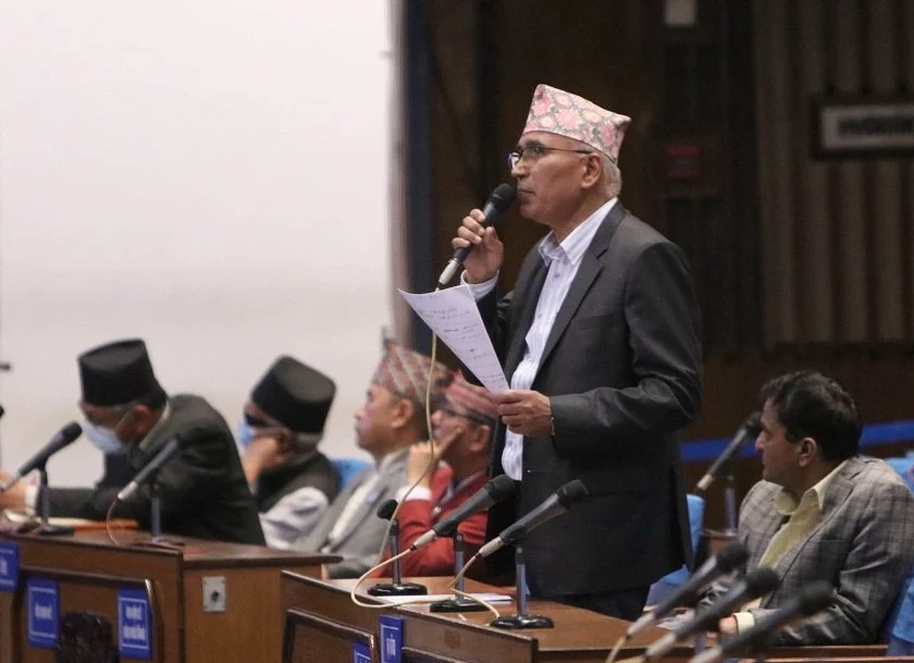 अध्यक्ष ओलीमाथिको आक्रमणबारे प्रधानमन्त्रीले जवाफ दिनुपर्छ : विष्णु पौडेल