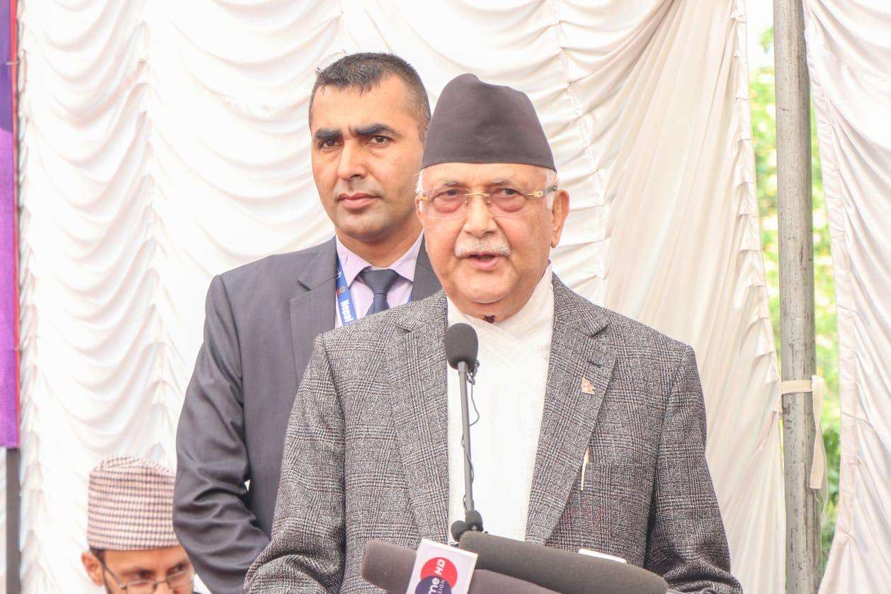 नेपाली कांग्रेस हावा न चाबाको पार्टी : ओली